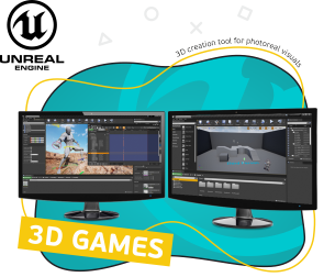 Unreal Engine 4. Игровой движок - Школа программирования для детей, компьютерные курсы для школьников, начинающих и подростков - KIBERone г. Караганда